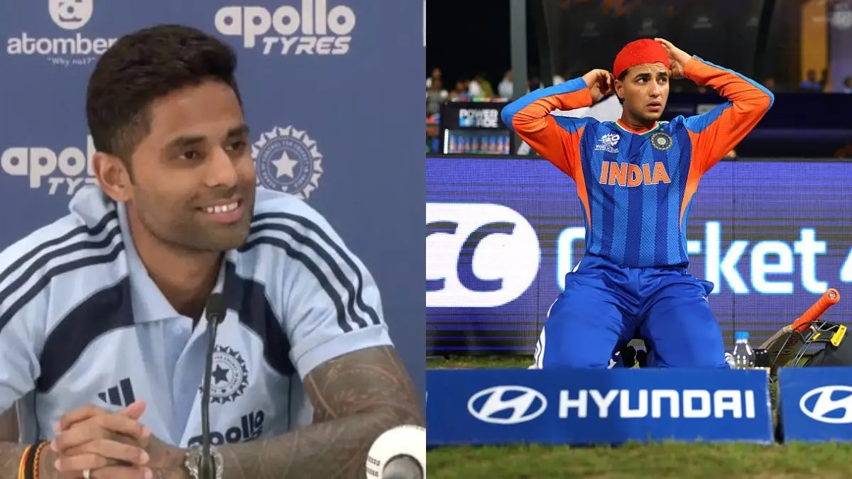 अभिषेक शर्मा का बल्ला जरूर गरजेगा, 0 की हैट्रिक लगाने के बाद भी कैप्टन सूर्यकुमार ने थपथपाई पीठ, कहा- हम उन टीम के लिए चिंतित हैं जिन पर... suryakumar yadav support to abhishek sharma ind vs sa super 8 t20 world cup 2026