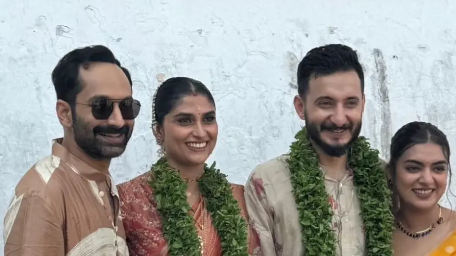 Manjummel Boys Music Director Sushin Shyam Marries Uthara Krishnan, Fahadh Faasil-Nazriya Attend Sushin Shyam gets married