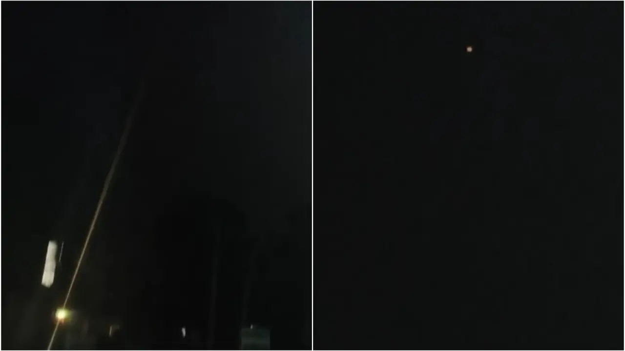 Suspected Drone Spotted Along India-Pakistan Border in J&K's Kathua Suspected Drone Spotted Along India-Pakistan Border in J&K's Kathua