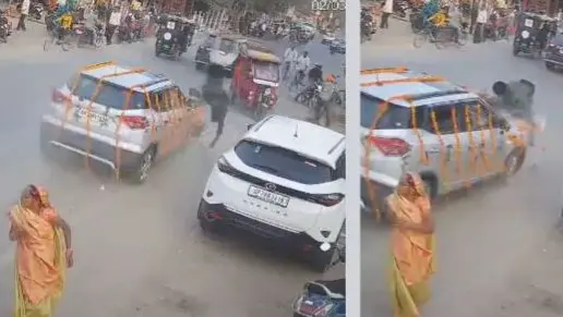 SUV rammed into bike-borne men in Raebareli