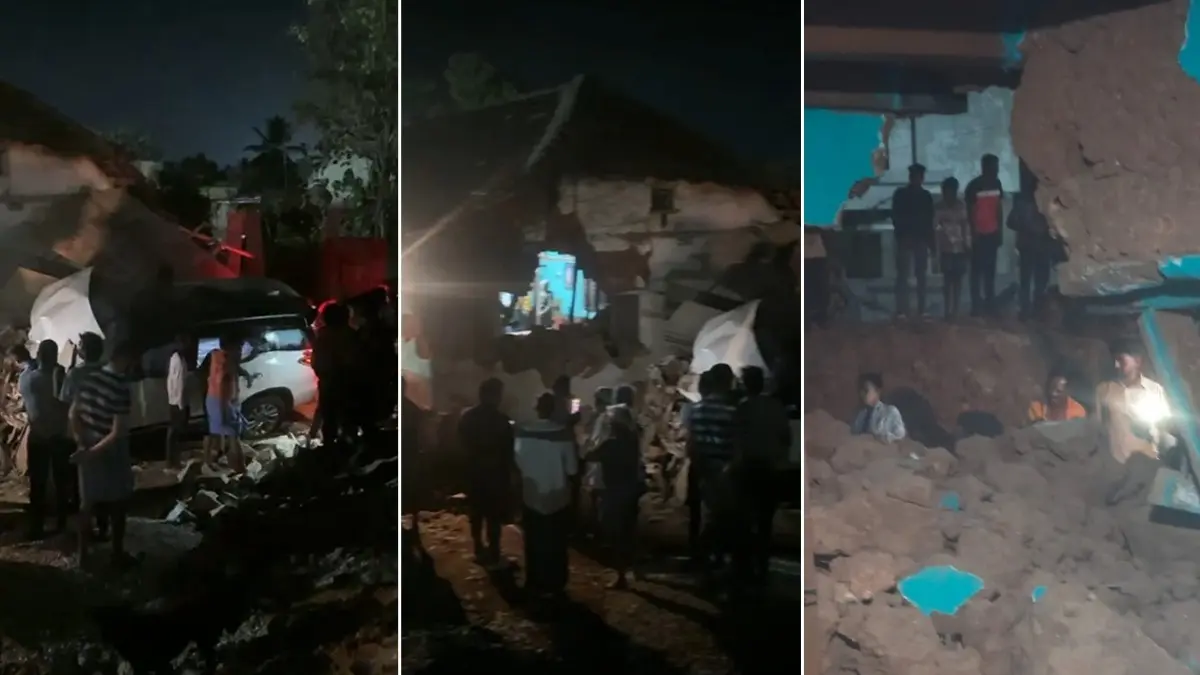 SUV Rams Into House in Karnataka's Hassan; One Critically Injured SUV Rams Into House in Karnataka's Hassan; One Critically Injured
