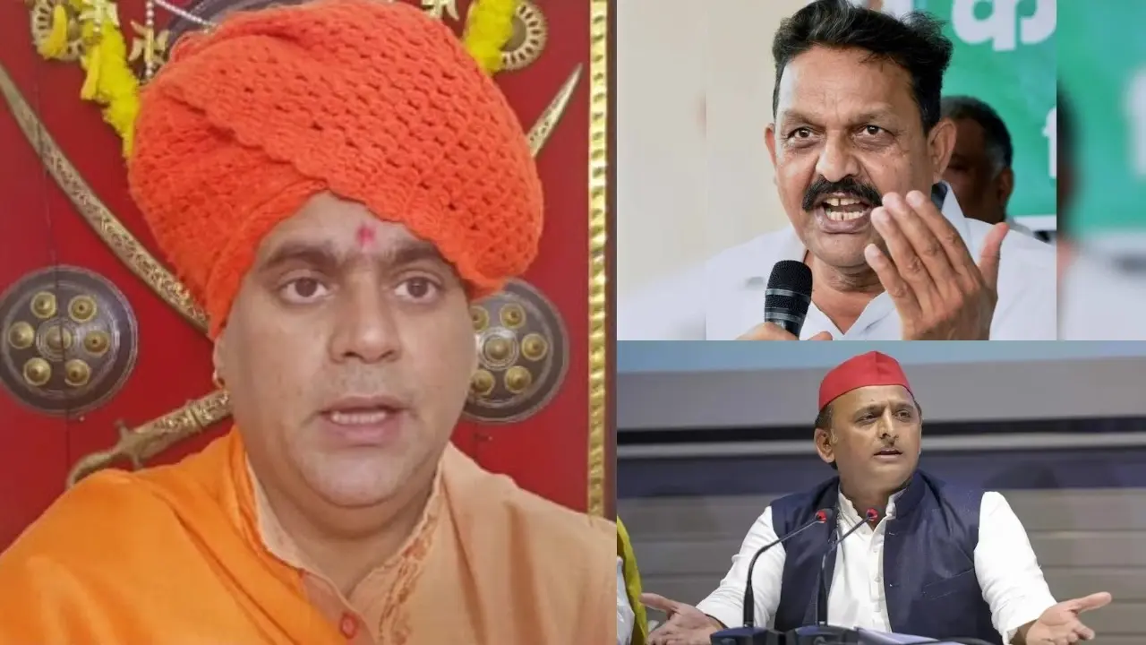 swami-chakrapani-akhilesh-yadav-afzal-ansari