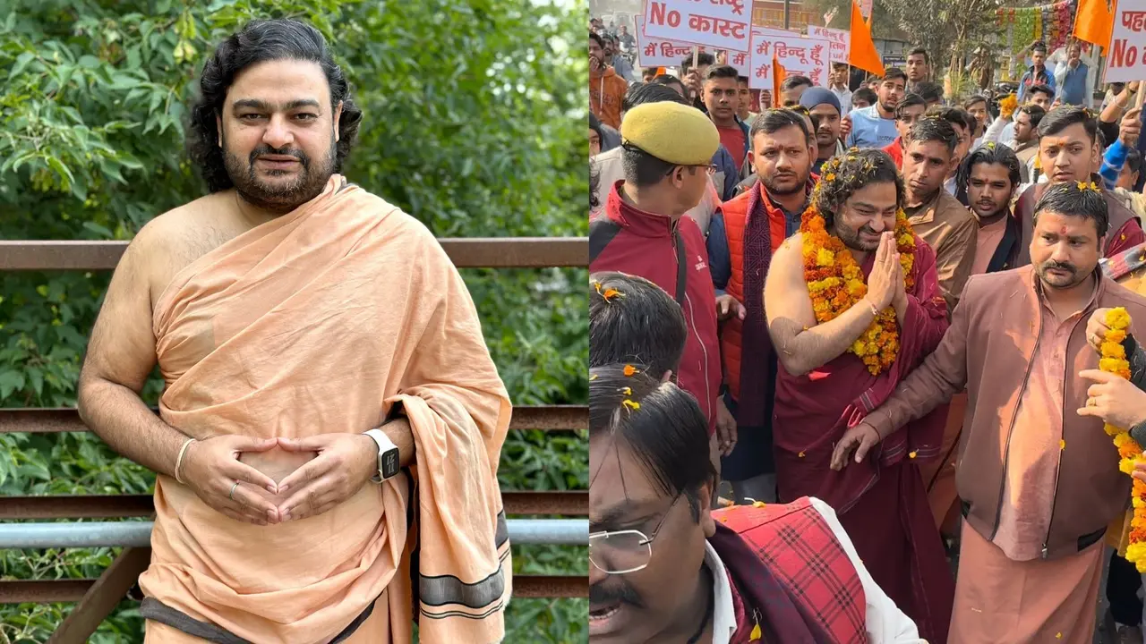 Swami Dipankar Alms Journey