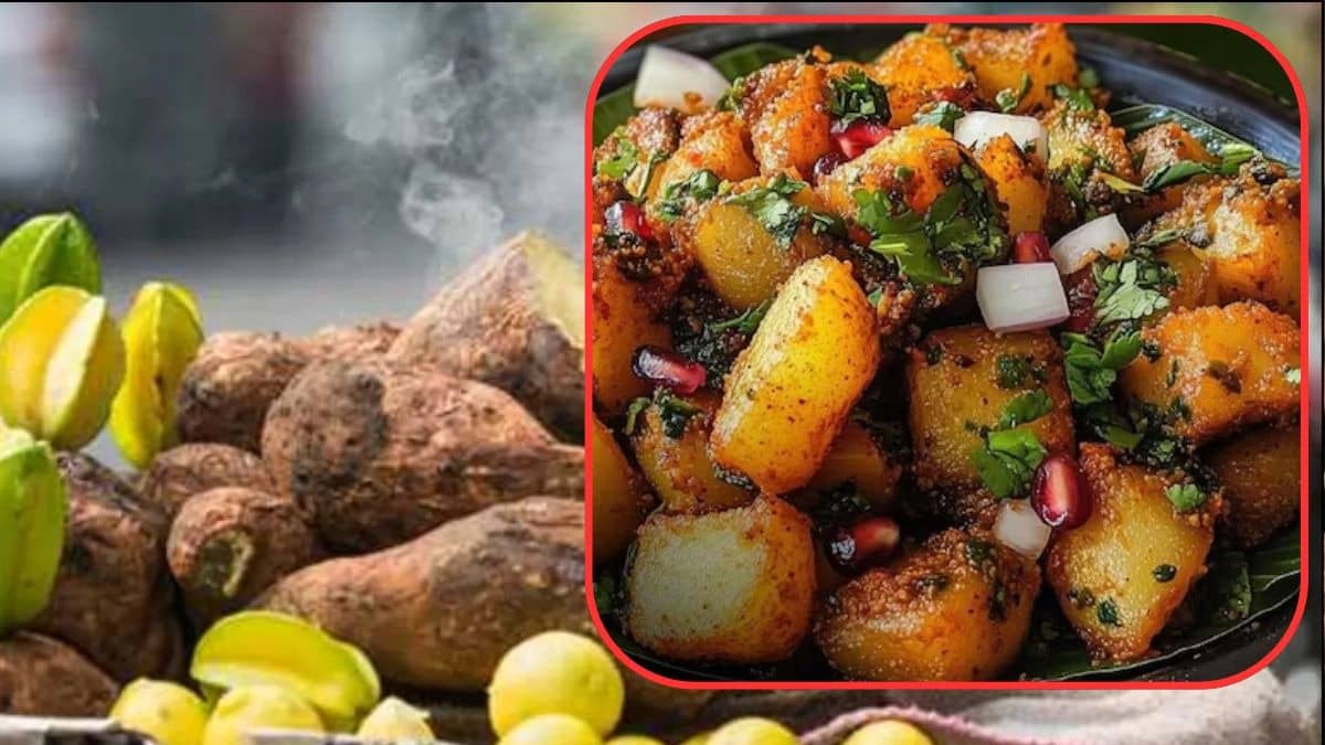 Sweet potato chaat recipe