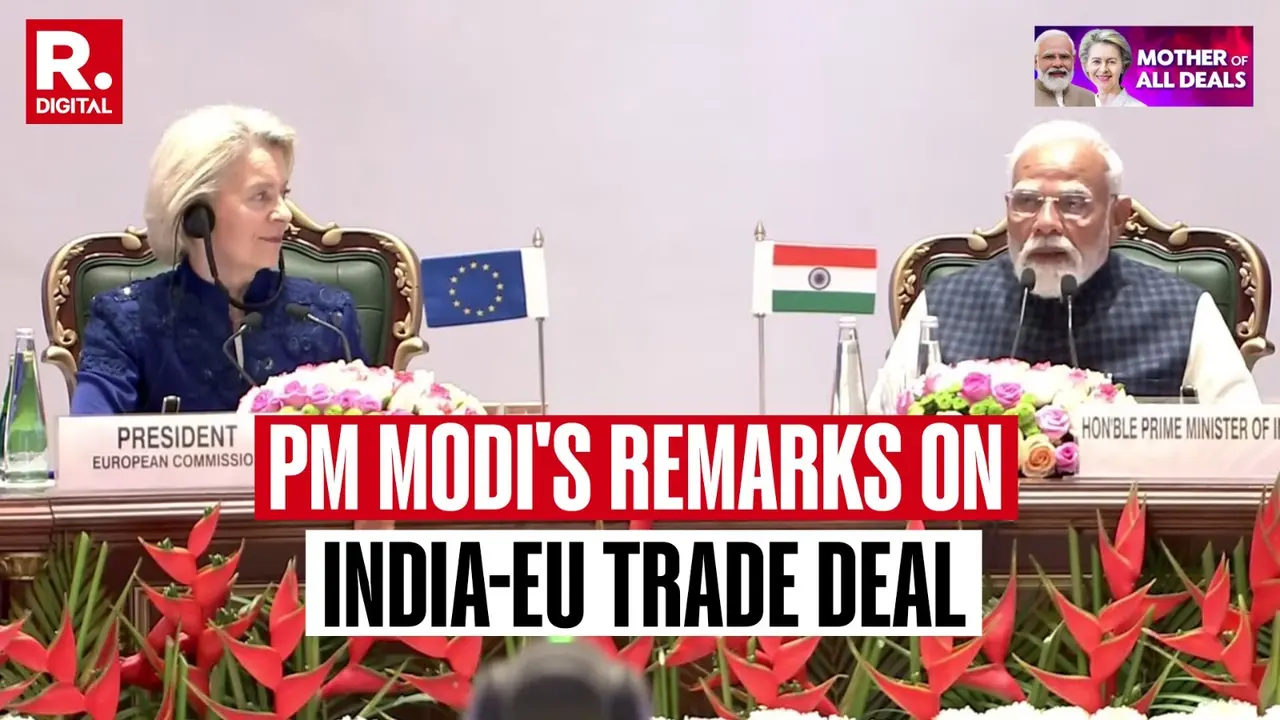 ‘Symbol of Unprecedented Alignment’: PM Modi Pitches India-EU FTA as Global Growth Engine