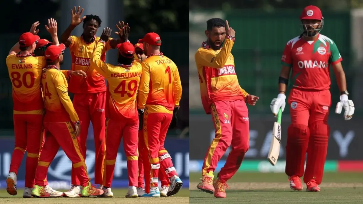 T20 World Cup 2026: वर्ल्ड कप में जिम्बाब्वे का धमाकेदार प्रदर्शन, ओमान को 103 रन पर ढेर करने के बाद 8 विकेट से जीता T20 World Cup 2026 Zimbabwe vs Oman