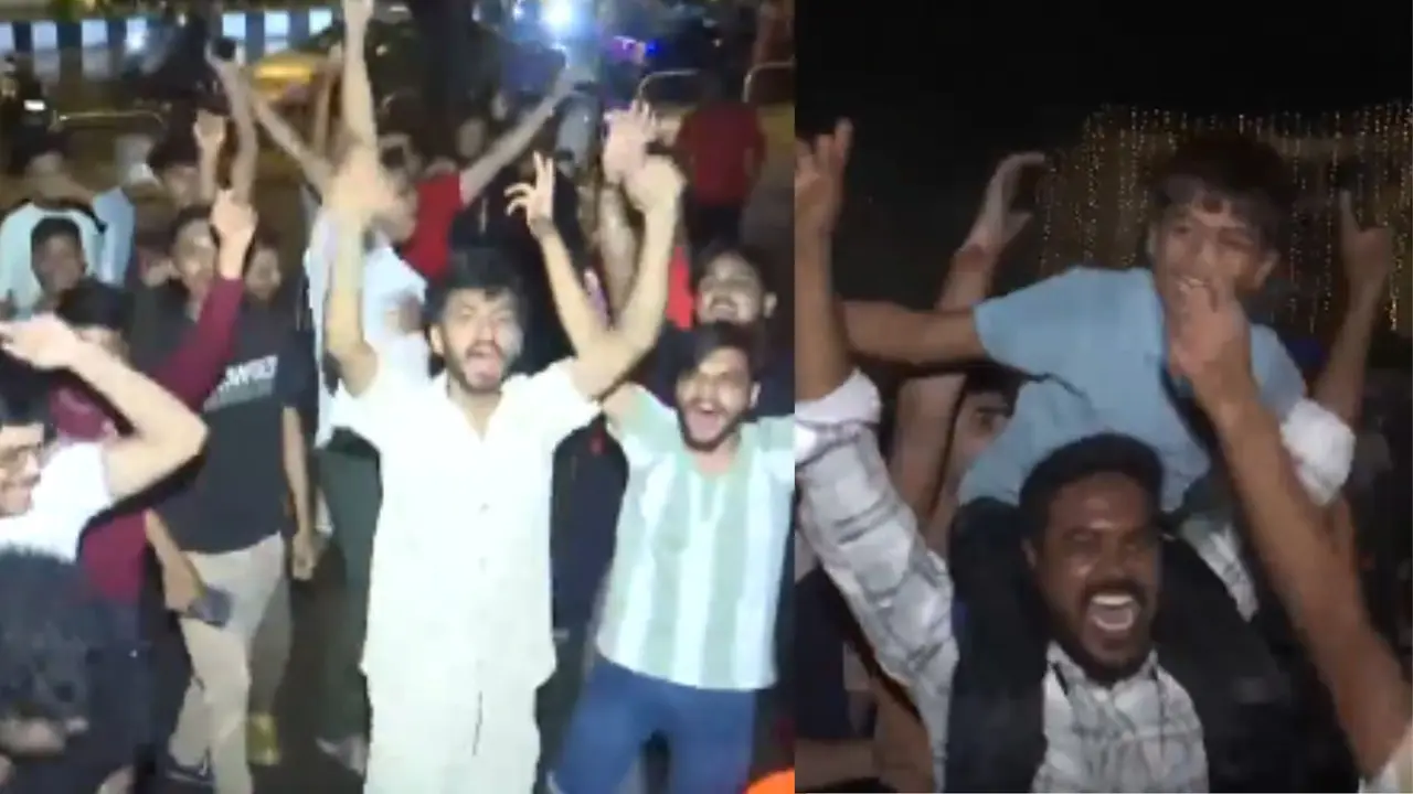 India Win Celebration