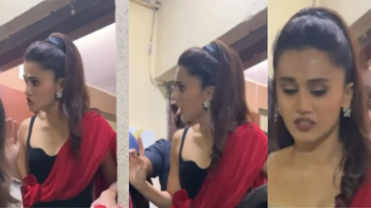 Taapsee Pannu scolding paps.