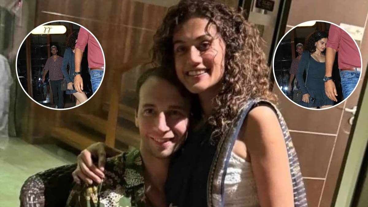 Taapsee Pannu steps out on a dinner date with husband