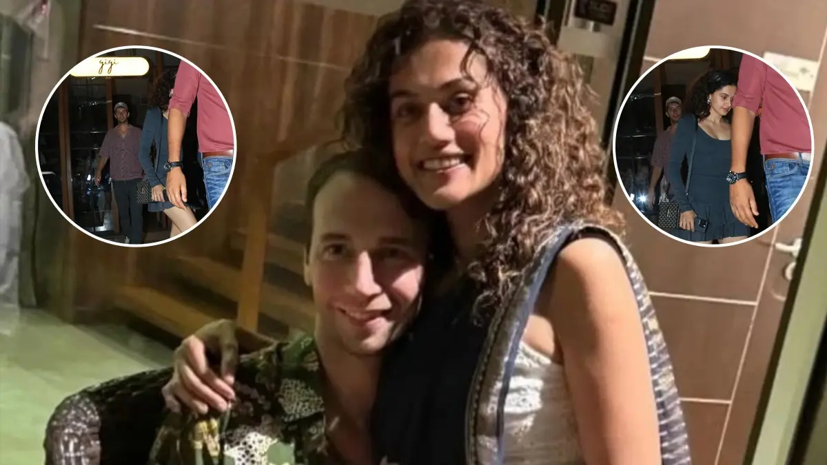 Taapsee Pannu steps out on a dinner date with husband