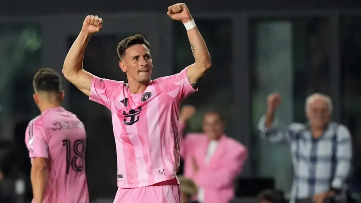 Tadeo Allende during Inter Miami's Eastern Conference final