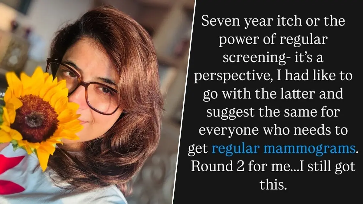 Ayushmann Khurrana's Wife Tahira Kashyap Shares First Photo After Beginning Treatment For Relapsed Breast Cancer Tahira Kashyap's first post