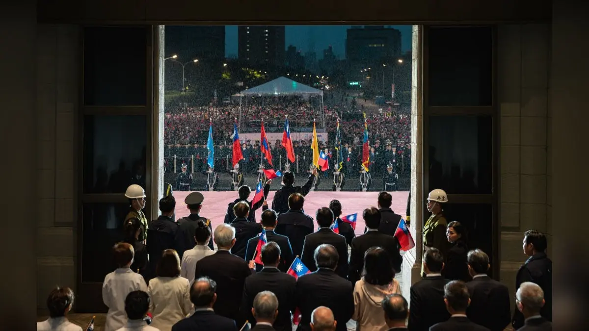 Taiwan President Pledges To Defend Island’s Sovereignty Against China’s ‘Expansionist Ambitions’ Taiwan’s President Pledges To Defend Island’s Sovereignty Against China’s ‘Expansionist Ambitions’