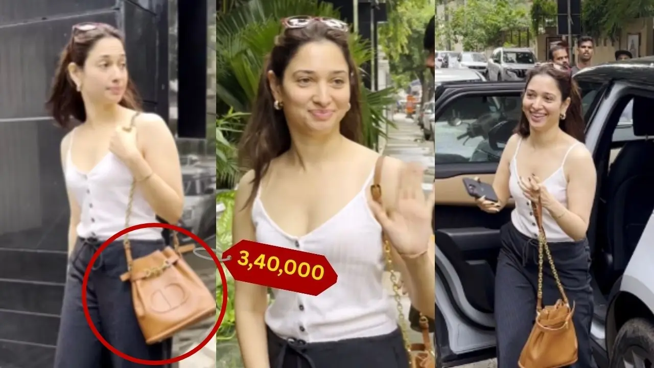 Tamannaah Bhatia Flaunts ₹3.4 Lakh Bag On Mumbai Streets, Know What Makes It So Expensive Tamannaah Bhatia Flaunts ₹3.4 Lakh Bag On Mumbai Streets, Know What Makes It So Expensive