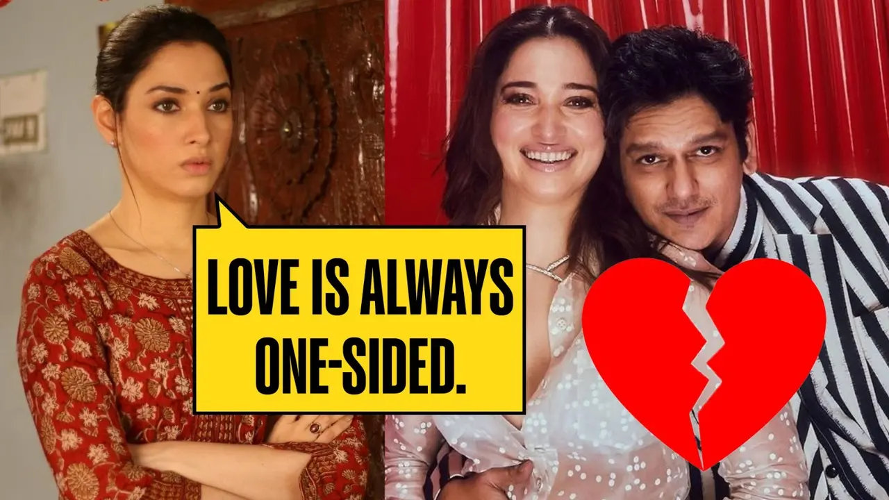 Tamannaah Bhatia Opines 'Love Is Always One-sided' Amid Rumours Of Breakup With Vijay Varma: Moment You Have Expectations... Tamannaah Bhatia opens up about love and relationship.
