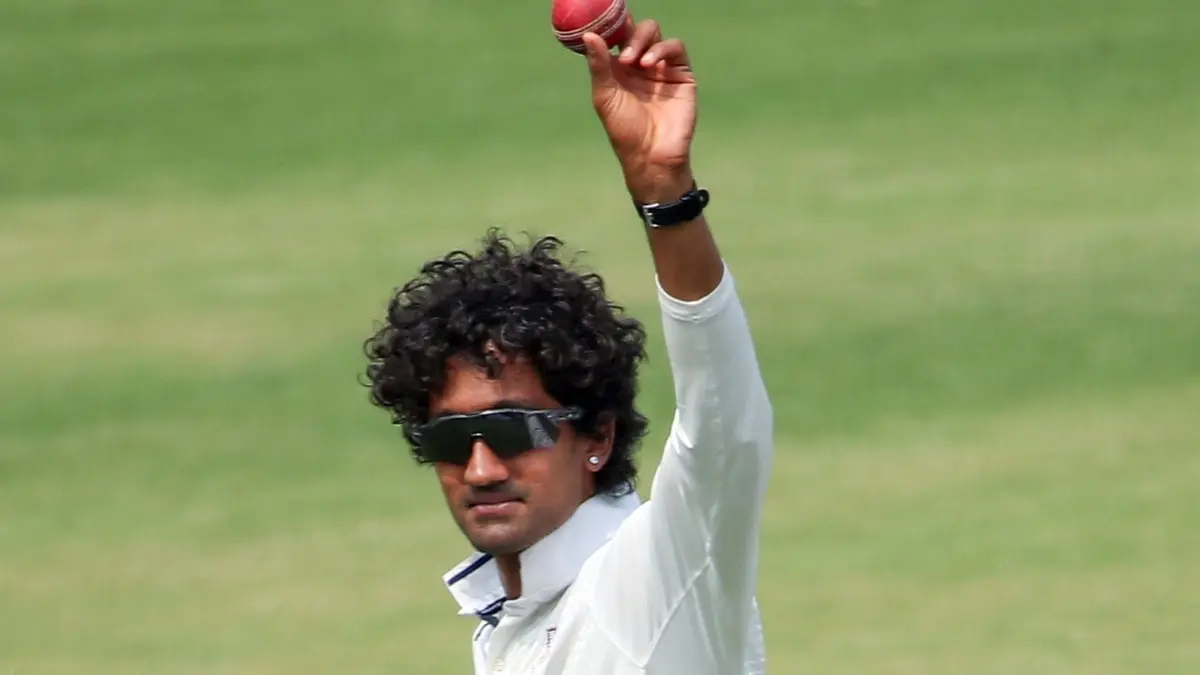 Sai Kishore Unavailable For South Zone In Duleep Trophy Semi-Finals Owing To Fitness Concerns: Report Tamil Nadu's Sai Kishore during the Ranji Trophy Quarter-final match against Vidarbha in 2025