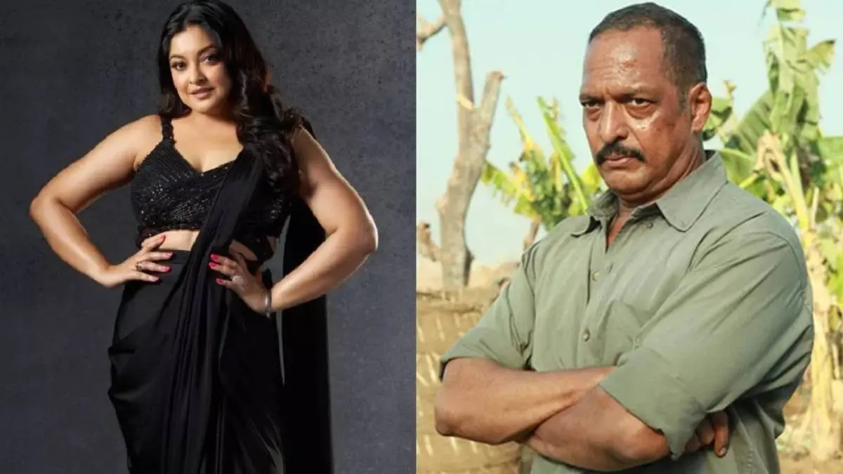 Tanushree Dutta and Nana Patekar