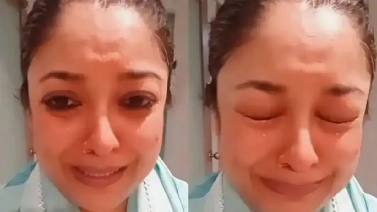 Tanushree Dutta in now viral video is seen in tears, alleging continuous harassment in her own home.