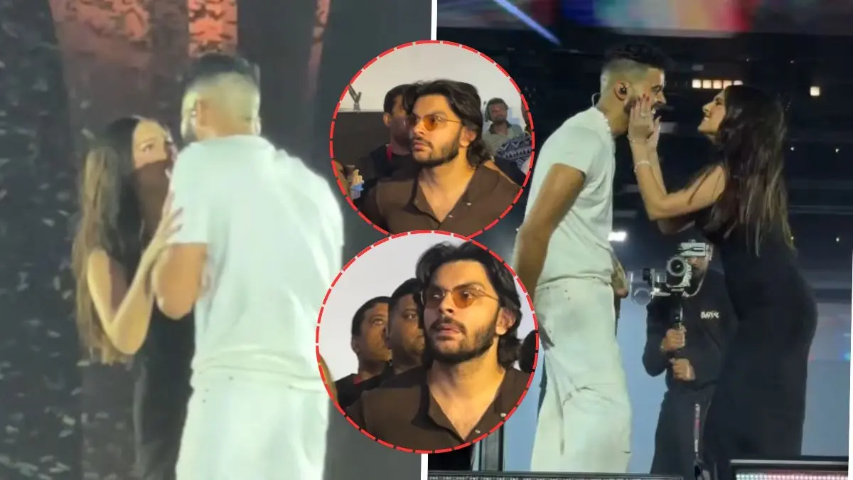 Tara Sutaria at AP Dhillon's concert