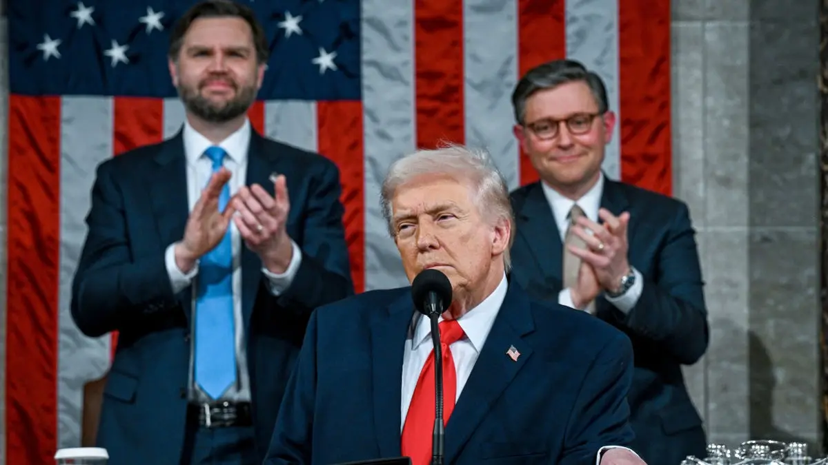 Donald Trump Defends US Tariffs With Big Income Tax Promise, Calls Supreme Court Blow 'Unfortunate' Tariffs Paid By Foreign Countries Will Replace Income Tax, Says Donald Trump In State of the Union Address