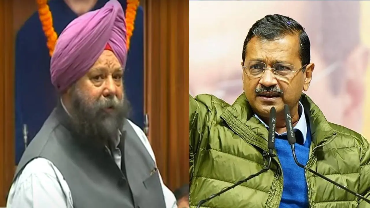 Tarvinder Singh Marwah and Arvind Kejriwal