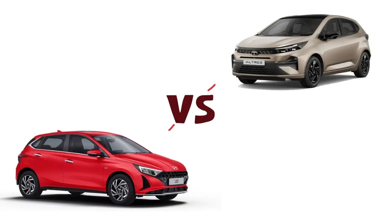 Tata Altroz (2025) vs Hyundai i20 (2023) - Price, Features, Specifications Compared Tata Altroz (2025) vs Hyundai i20 (2023)