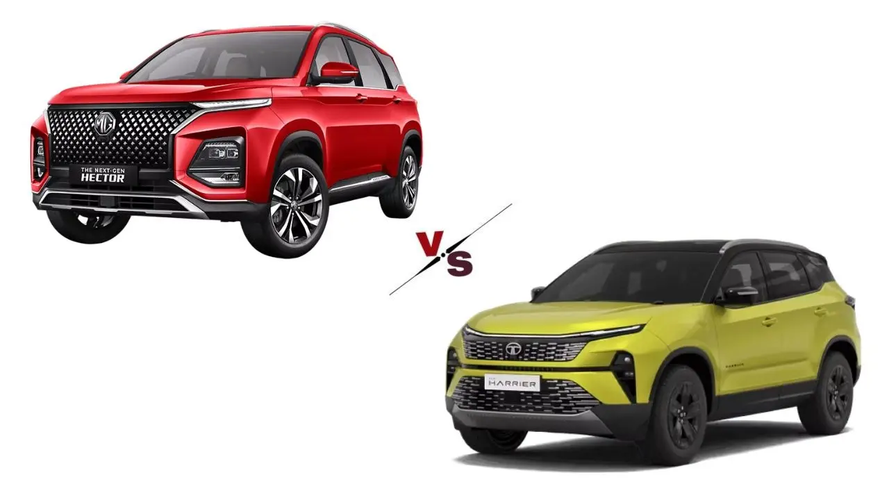 Tata Harrier vs MG Hector