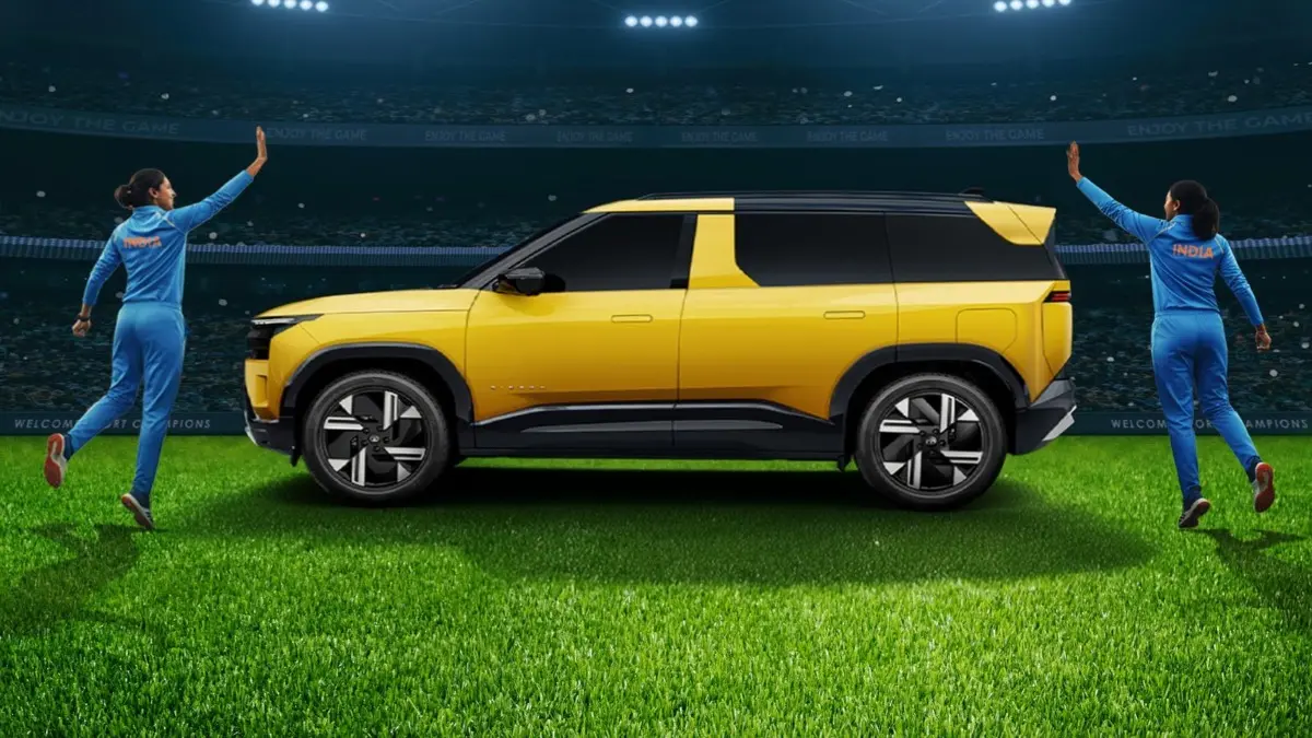 Tata Motors To Honour India Women's World Cup Winning Team With Brand New Tata Sierra SUV Tata Motors to present Tata Sierra to Women's World Cup winning members