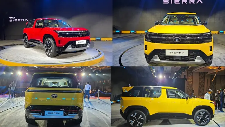 Tata Sierra (2025) Launched in India - Check Out Photos Tata Sierra (2025) Launched in India - Check Out Photos