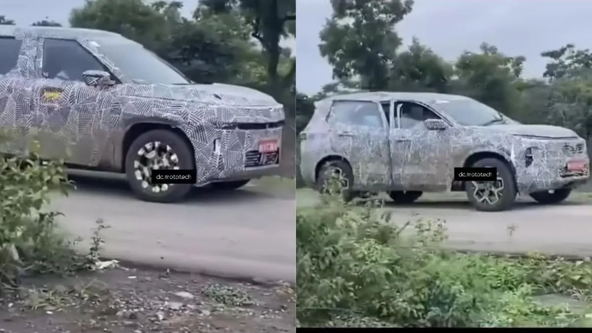 Tata Sierra, Safari Spied Testing