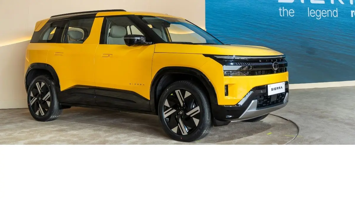 Tata Sierra Unveiled Ahead of November 25 Launch - Check Out Photos