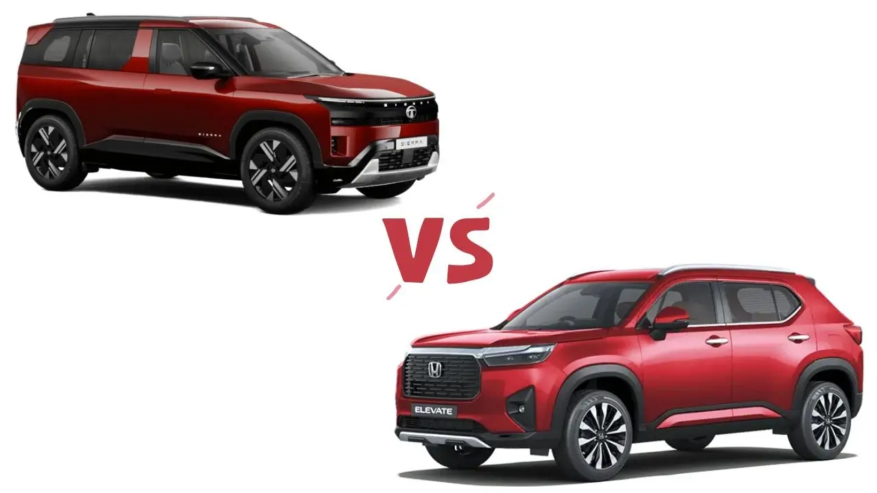 Tata Sierra vs Honda Elevate