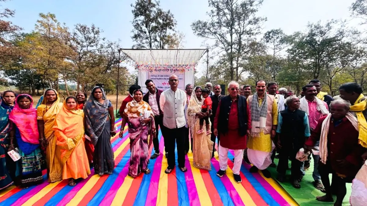 भेजा जंगली में तथागत ग्लोबल गुरूकुलम की होगी स्थापना, हुआ भूमि पूजन; गांव के बच्चों को यहां मिलेगी उच्च स्तरीय शिक्षा Tathagata Global Gurukulam will be established in Jungle groundbreaking ceremony held village children will receive high-quality education easily