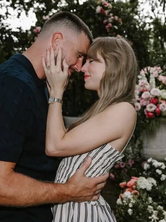 Taylor Swift and Travis Kelce