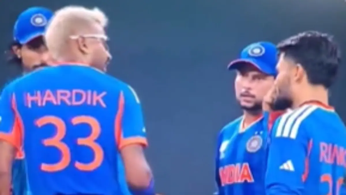 WATCH | RIFT in Team India? Suryakumar Yadav, Hardik Pandya, Kuldeep Yadav Spotted Engaging in Heated Talk Team India