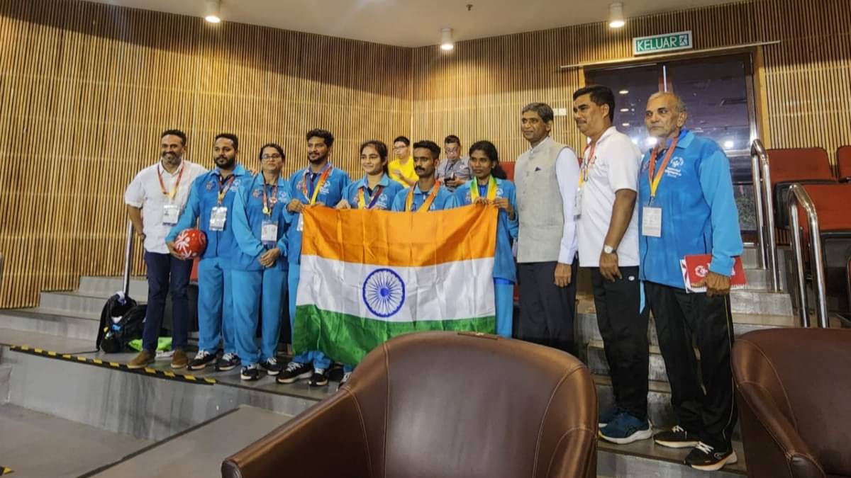 Team India At The Special Olympics Asia Pacific Badminton Competition