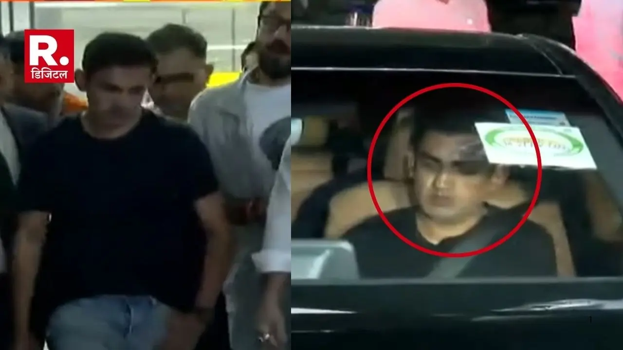 Team India head coach Gautam Gambhir reached Delhi airport