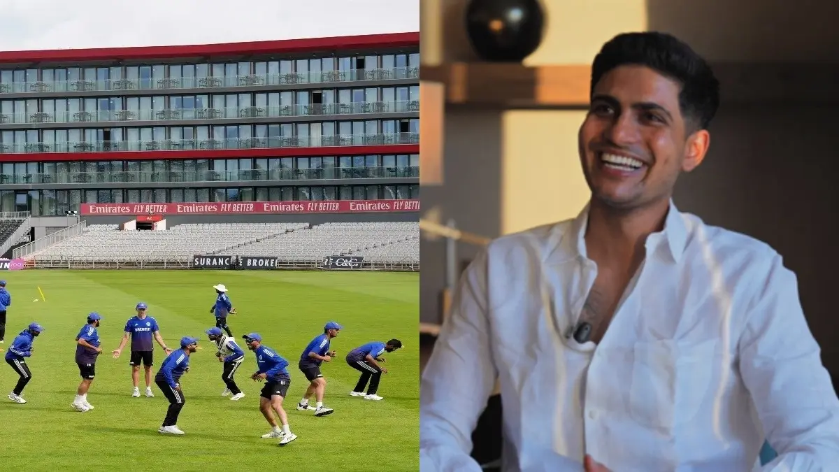 Rainy Manchester Weather Likely to Change Nature of Old Trafford Pitch? Shubman Gill And Team India Could be at a Disadvantage Team India (L), Shubman Gill (R)