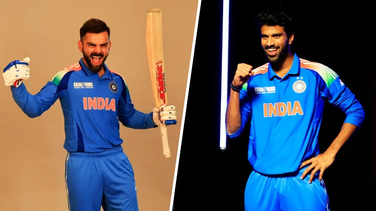 Team India new Jersey for champions Trophy
