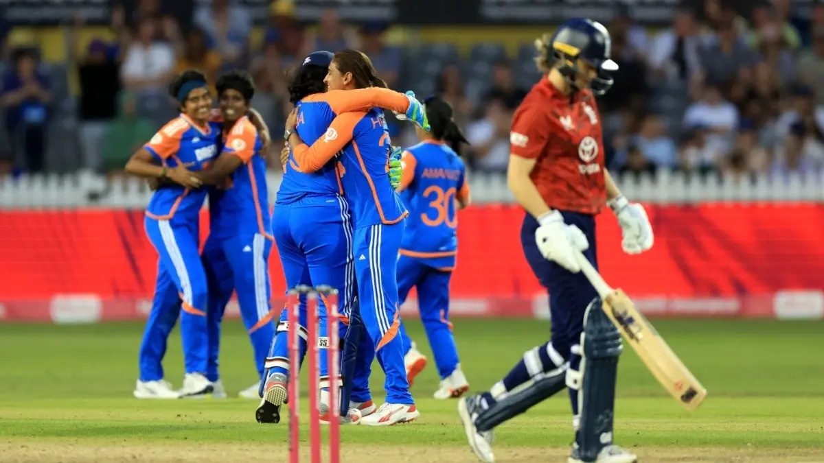 IND-W Vs ENG-W, 4th T20I: Venue, Predicted XIs, Time, Pitch Report, Here's All You Need To Know Team India players celebrate the wicket of England's Amy Jones during the 2nd Women's T20I match