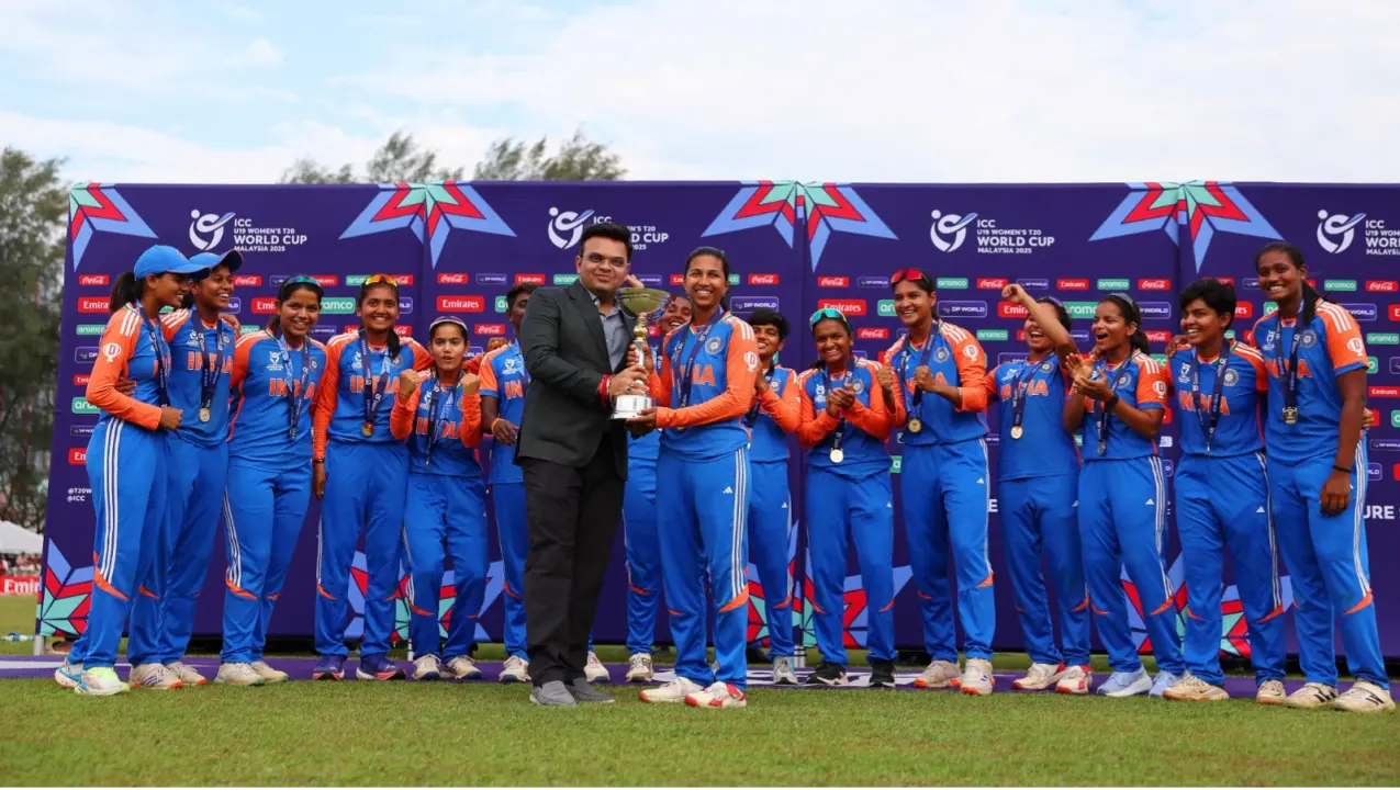 BCCI Honour India's U19 Women's Team & Support Staff After Undefeated Finish At U19 T20 World Cup, Unveil Huge Prize Money Team India U10 Women's Squad