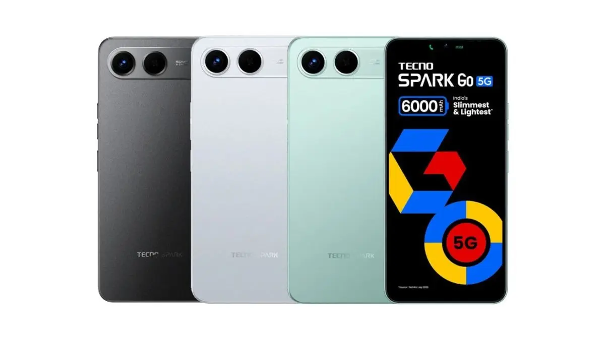 Tecno’s New Spark Go 5G Phone Brings iPhone 17 Air’s Rumoured Design to Reality tecno spark go 5g