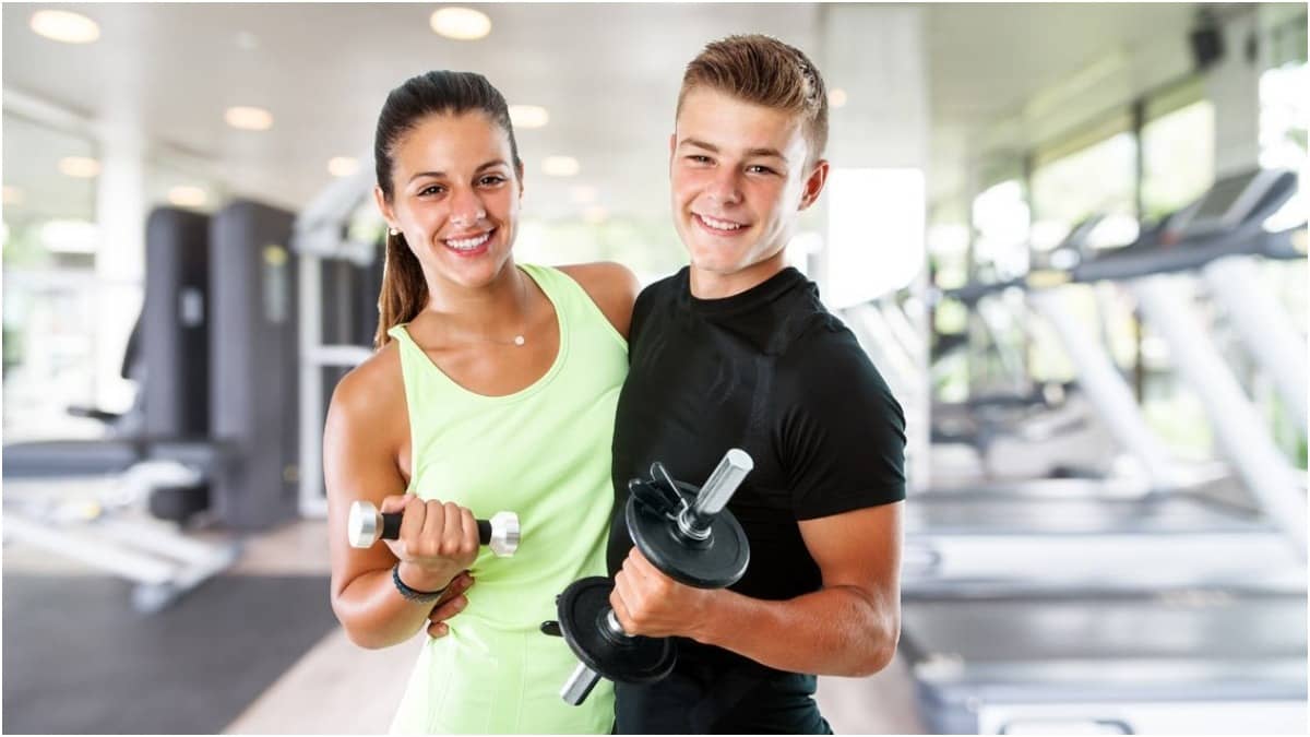 Teens are hitting the gym now more than ever