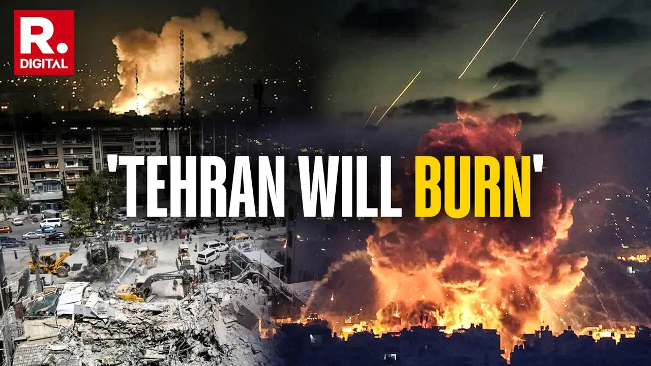 ‘Tehran Will Burn’: Israel Warns After Iran Missile Barrage