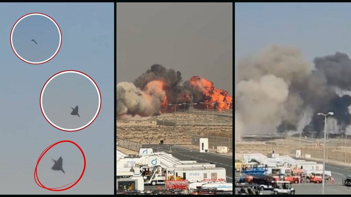 Tejas Fighter Jet Crash Pilot Death