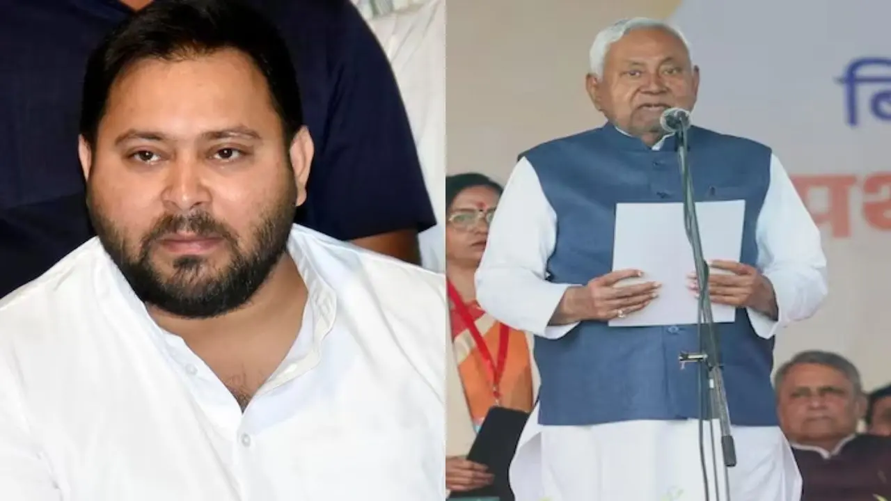 Tejashwi Yadav congratulated Nitish Kumar
