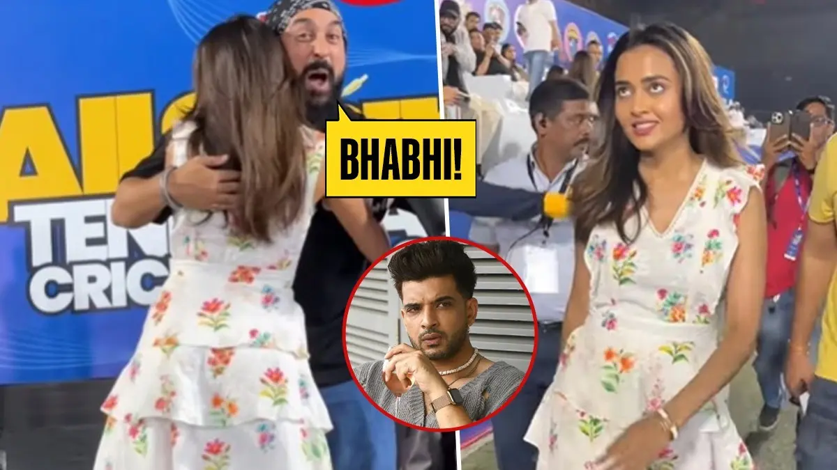 Tejasswi Prakash Rolls Her Eyes As Raj Kundra Calls Her 'Bhabhi', Netizens Say 'You Mean Karan Kundrra Is Your Situationship' Tejasswi Prakash appeared annoyed at being called 'bhabhi' by Raj Kundra at an event