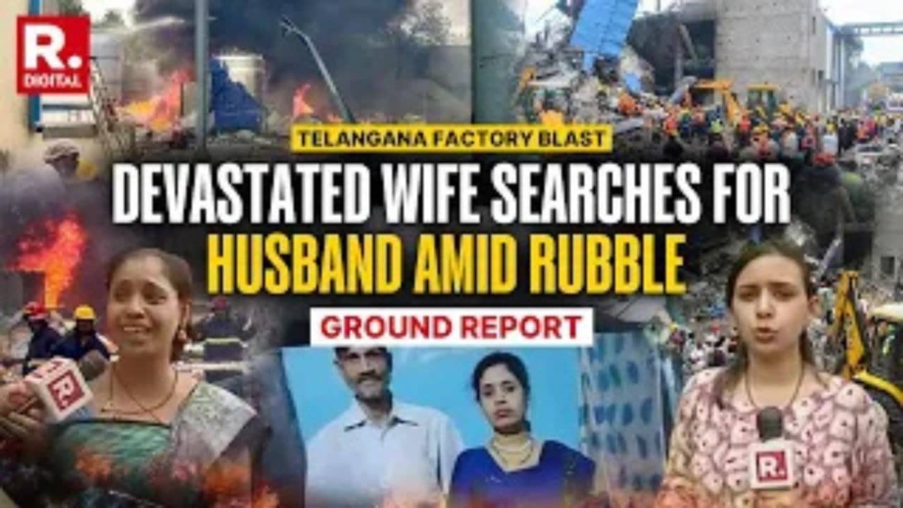Telangana Factory Explosion Claims Multiple Lives, Rescue Underway