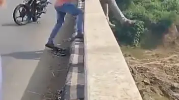 Telangana Man Saved Moments Before Jumping into River in Dramatic Rescue