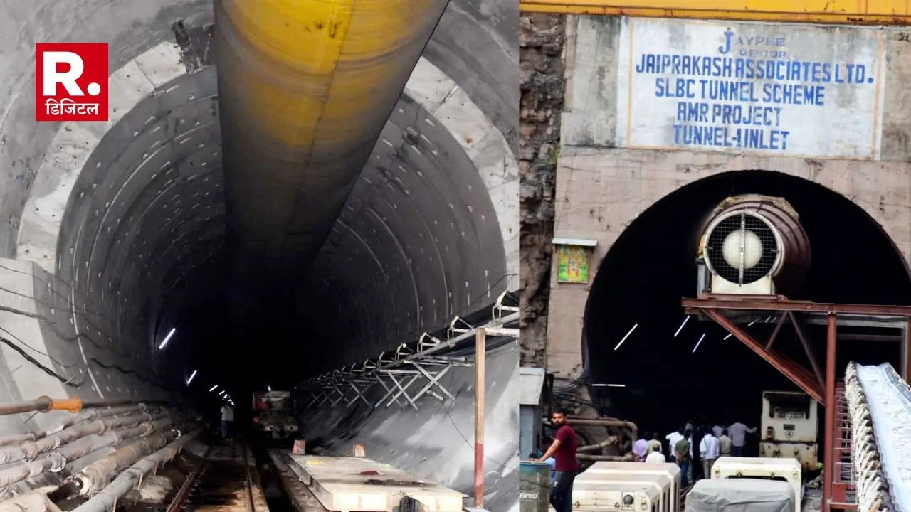 Telangana SLBC Tunnel Collapse update Telangana tunnel accident